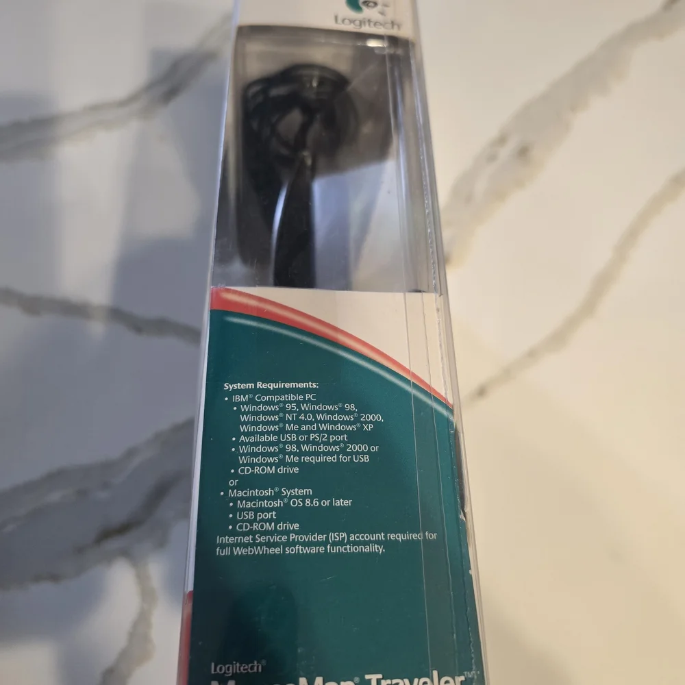 Logitech MouseMan Traveler Optical Mouse